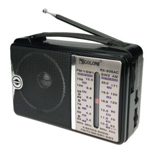 Radio kuchenne sieciowe i na baterie FM AM czarne